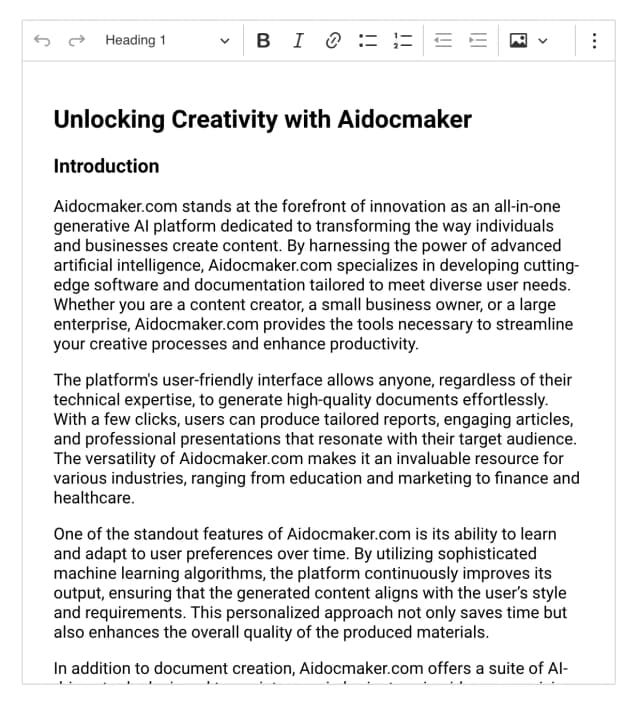 Use AI to Draft and Edit Documents